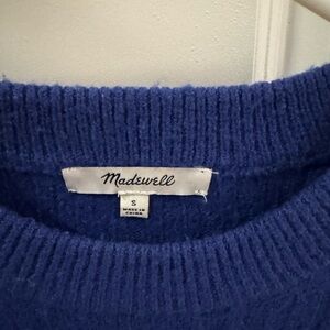 Madewell Royal Blue Knit Sweater